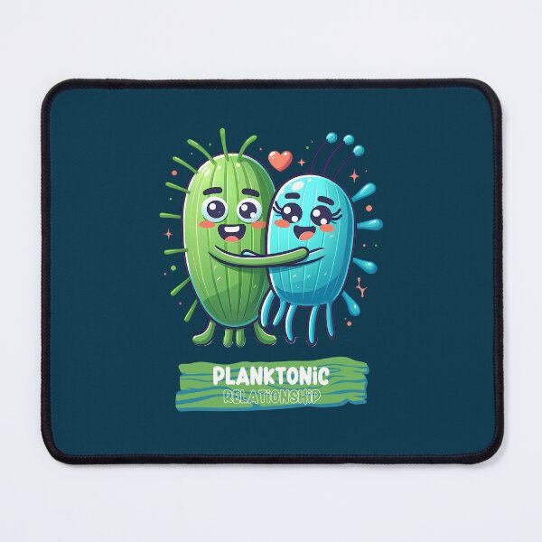 Item preview, Planktonic Relationship - Plankton in Love designed and sold by FlamingoVibes.