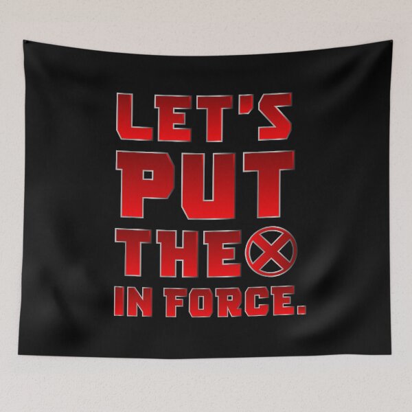 Item preview, Let's Put The X in Force designed and sold by DemonigoteCamis.