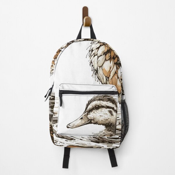 Item preview, Whimsical Waterfowl Waltz Amid Ripple designed and sold by PictorialWhimsy.