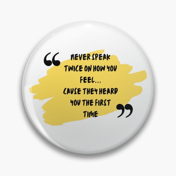 Item preview, Don’t Speak Twice designed and sold by Hey Life  Vibes.