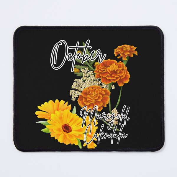 Item preview, October Marigold Calendula designed and sold by TxTaurus110.