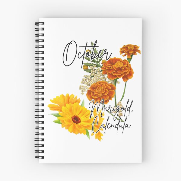 Item preview, October Marigold Calendula designed and sold by TxTaurus110.
