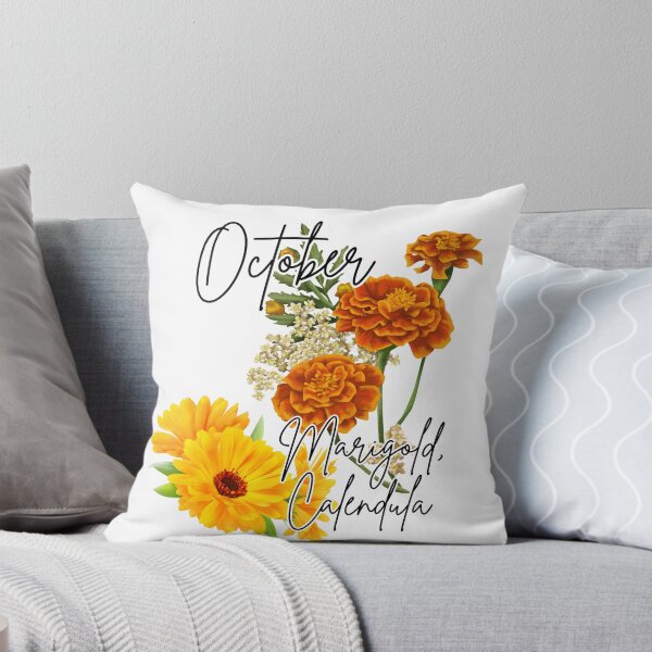 Item preview, October Marigold Calendula designed and sold by TxTaurus110.