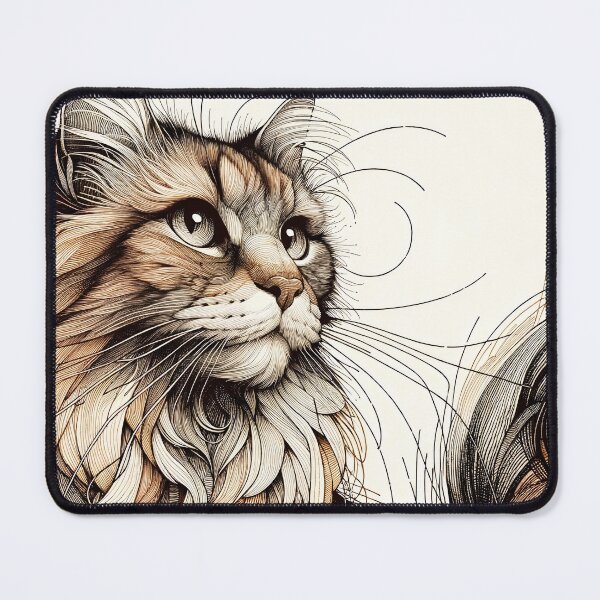 Item preview, Whispering Breeze in Feline Whiskers designed and sold by PictorialWhimsy.