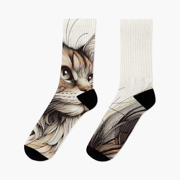 Item preview, Whispering Breeze in Feline Whiskers designed and sold by PictorialWhimsy.