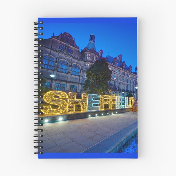 Item preview, Sheffield City at Night designed and sold by Alisonchambers2.