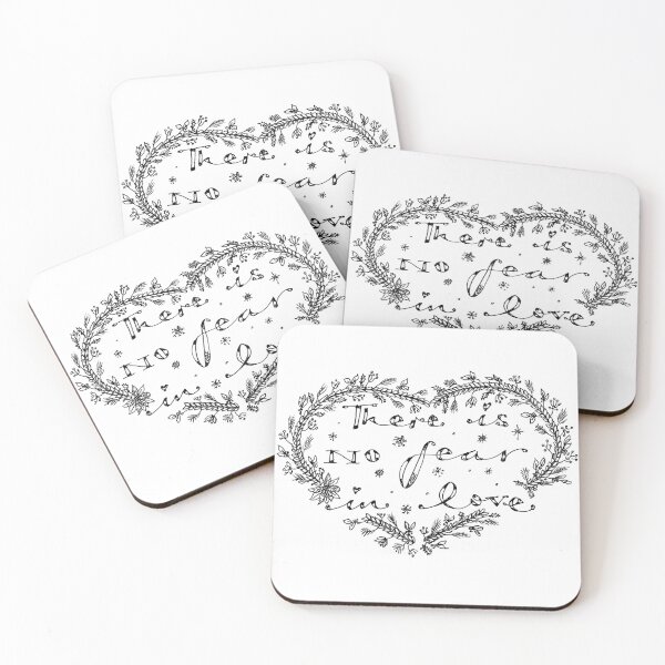 Item preview, There is no fear in love.  designed and sold by GRACEHOPEFORTUN.
