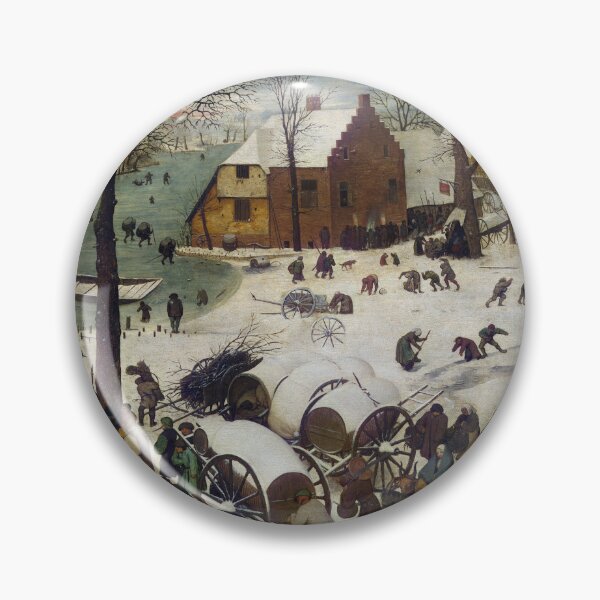 Item preview, The Census at Bethlehem - Pieter Bruegel the Elder designed and sold by themasters.