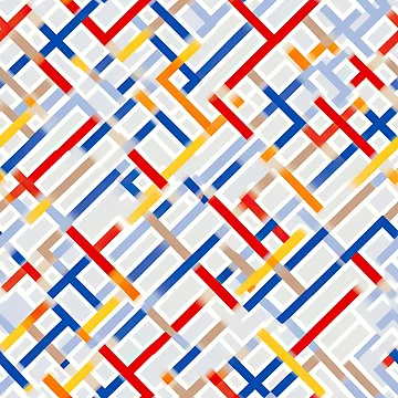 Artwork thumbnail, Dynamic Labyrinth: Geometric Complexity Pattern by artwaves