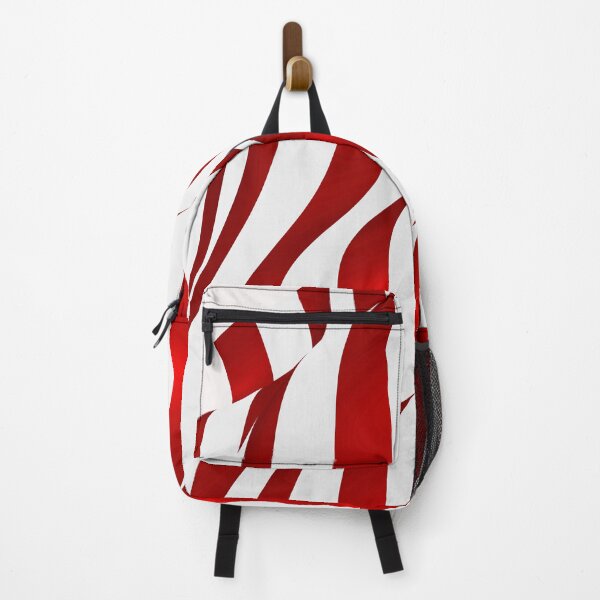 Item preview, waves of white and red stripes designed and sold by AlbertoRuiZ.