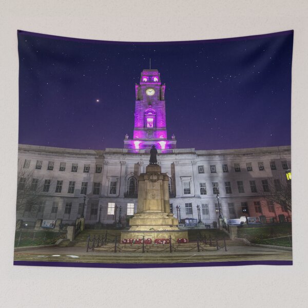 Item preview, Barnsley Town Hall and Jupiter  designed and sold by Alisonchambers2.