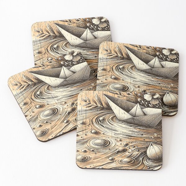 Item preview, Melodic Voyage on Wooden Waves designed and sold by PictorialWhimsy.