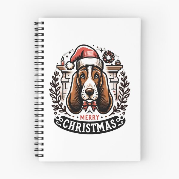 Item preview, basset hound christmas designed and sold by pocopocodog123.