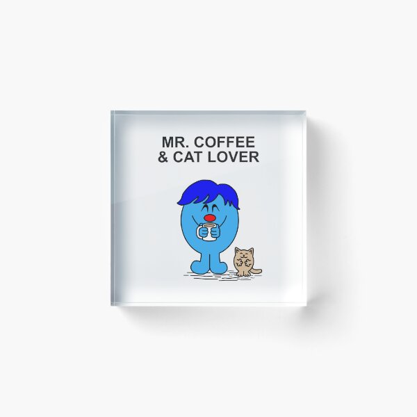 Item preview, Mr. Coffee and Cat Lover designed and sold by Scat the cat.