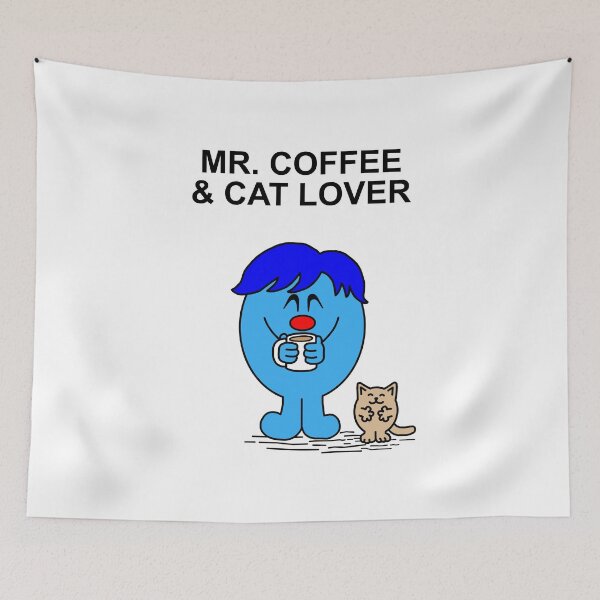 Item preview, Mr. Coffee and Cat Lover designed and sold by Scat the cat.