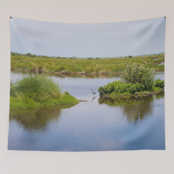 Item preview, Heron in the Bayou, Louisiana designed and sold by Lostlogo.