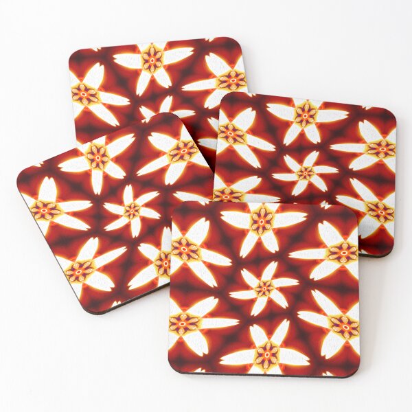 Item preview, Glowing Flower Patterns designed and sold by Patternflower.