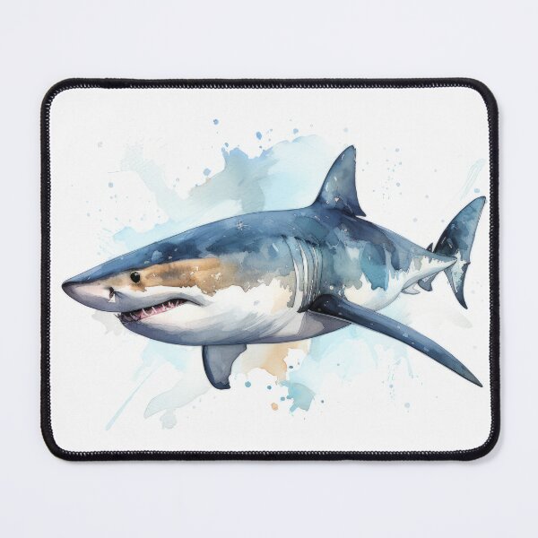 Item preview, Great white shark designed and sold by rockylagoon.