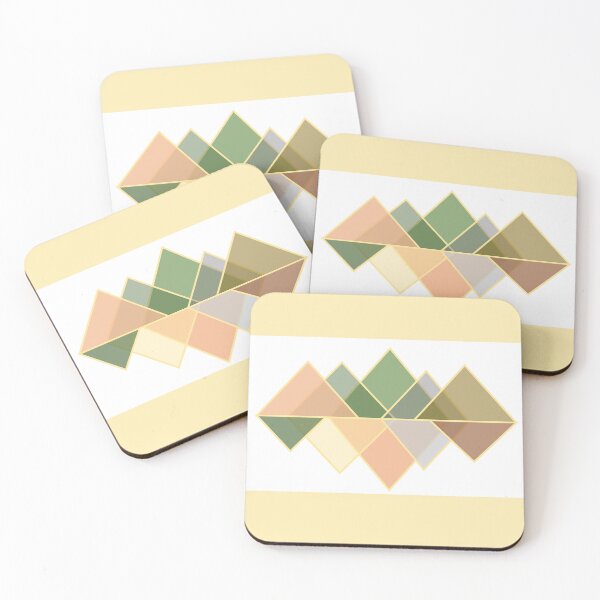 Item preview, coloring mirror triangles designed and sold by 9businesswork.