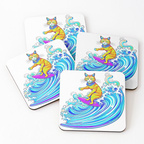 Item preview, Surf Cat designed and sold by Peace-Artist-24.
