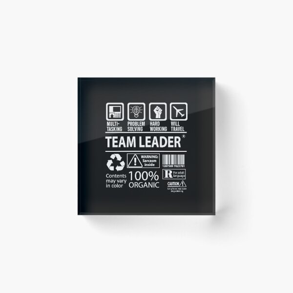 Item preview, Team Leader - Multitasking designed and sold by analisanta.