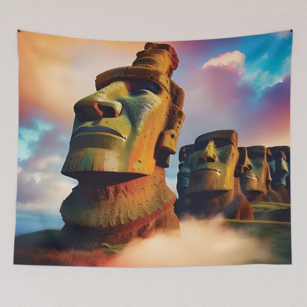 Item preview, Easter Island Statues designed and sold by Random Designs.