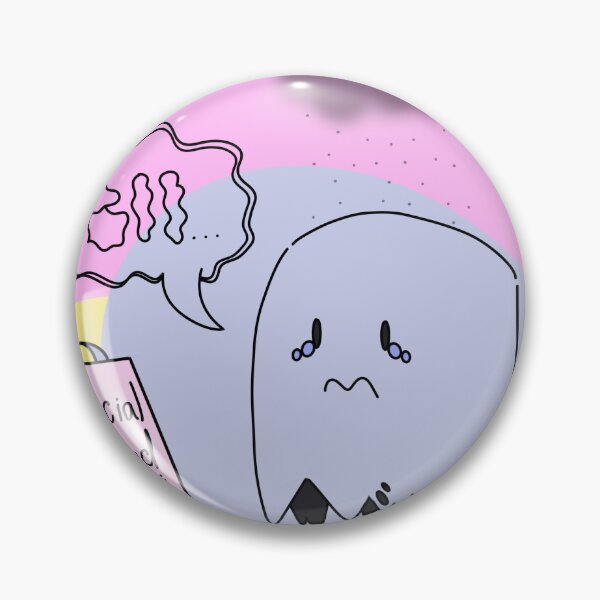 Item preview, Socialising sucks, even for the dead. designed and sold by PsychaLicoious.