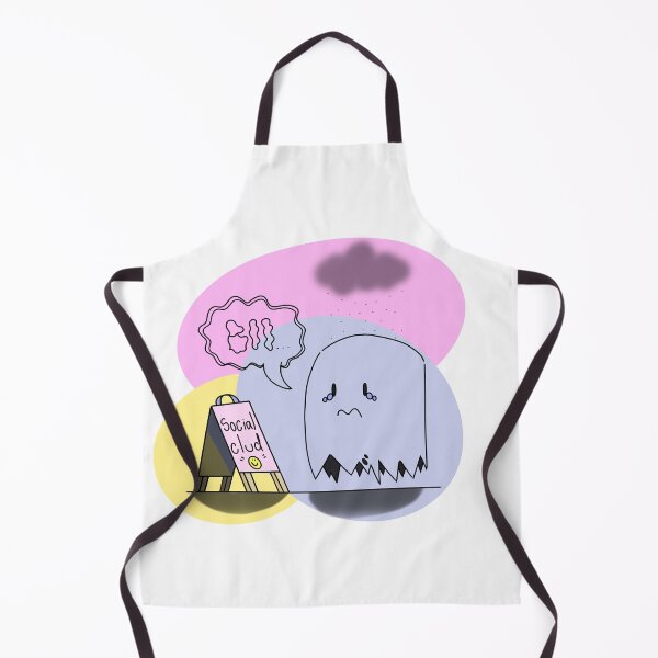 Item preview, Socialising sucks, even for the dead. designed and sold by PsychaLicoious.
