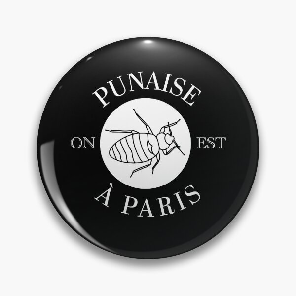 Item preview, Thumbtack ! We are in Paris ! Bedbug, Humor designed and sold by qalamiz.