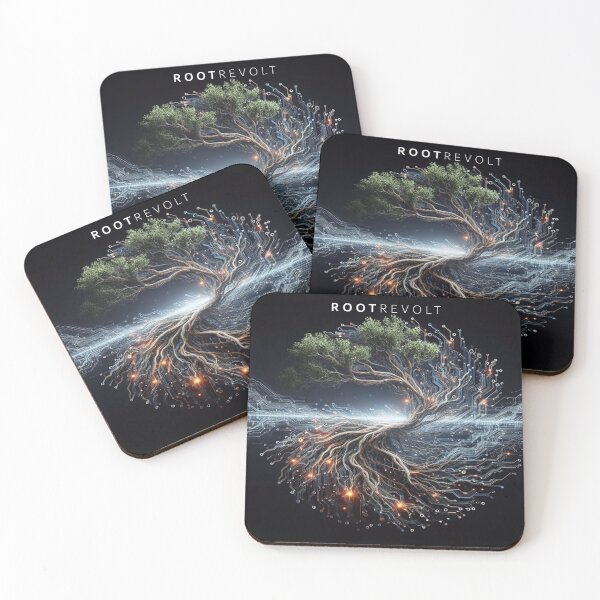 Item preview, RootRevolt - Tree Tech-Nature Fusion designed and sold by WorkingsHandsBD.