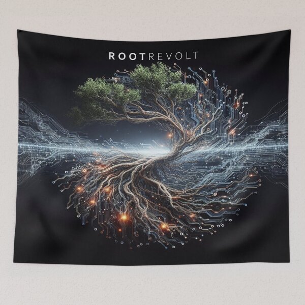Item preview, RootRevolt - Tree Tech-Nature Fusion designed and sold by WorkingsHandsBD.