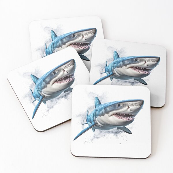 Item preview, Great white shark designed and sold by rockylagoon.