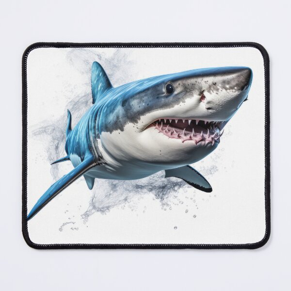 Item preview, Great white shark designed and sold by rockylagoon.