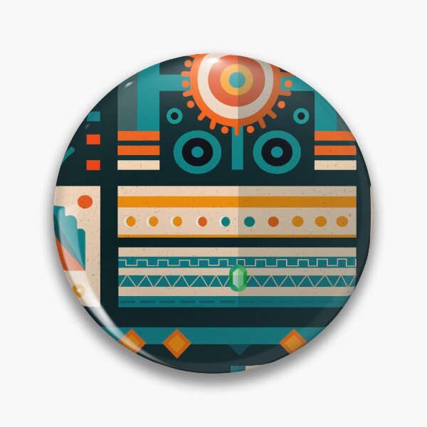 Artikelvorschau, Maya-Azteken-Boho-Stammes-Ethnisches Muster entworfen und verkauft von Vector Scout Lab.