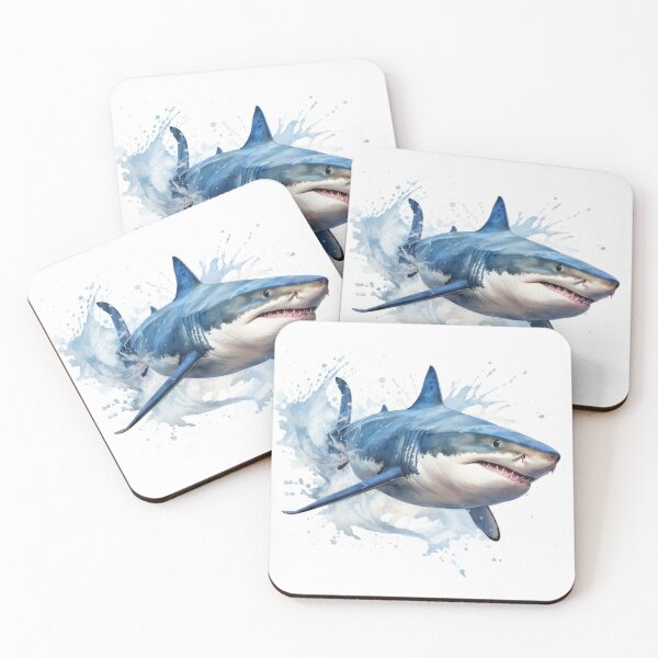 Item preview, Great white shark designed and sold by rockylagoon.