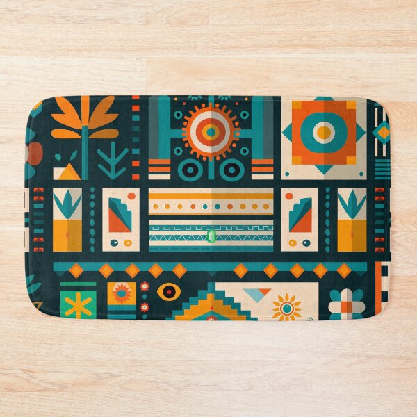 Item preview, Mayan Aztec Boho Tribal Ethnic Pattern designed and sold by Vector Scout Lab.
