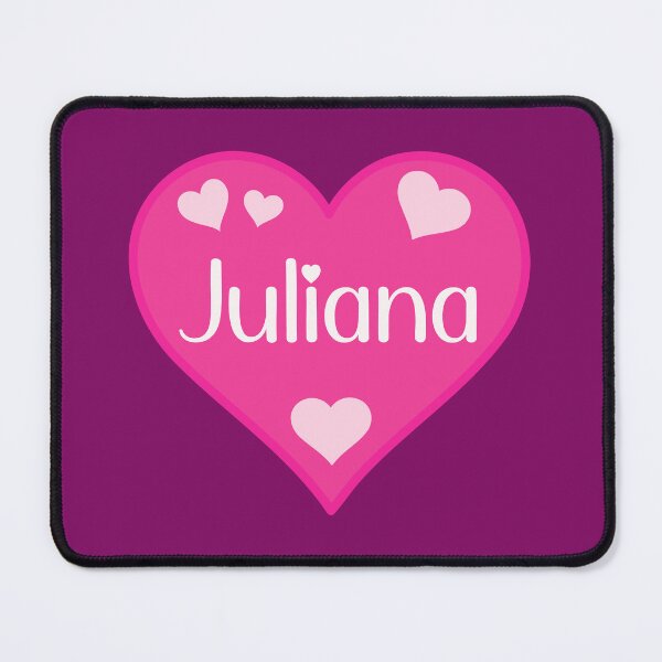 Item preview, Juliana Name Pink Heart designed and sold by Jeallan Designs.