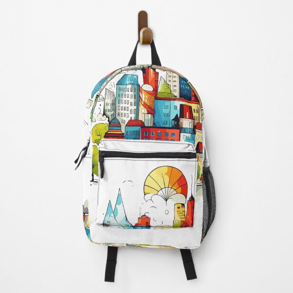 Item preview, Whimsical Cityscape Delight designed and sold by sagybp.