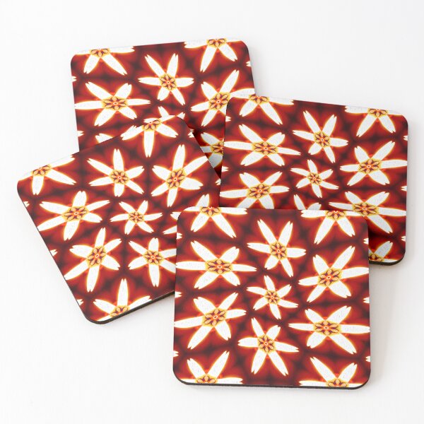 Item preview, Glowing Flower Patterns designed and sold by Patternflower.