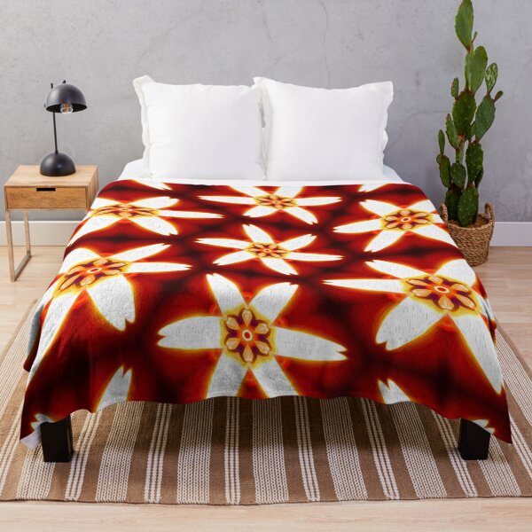 Item preview, Glowing Flower Patterns designed and sold by Patternflower.