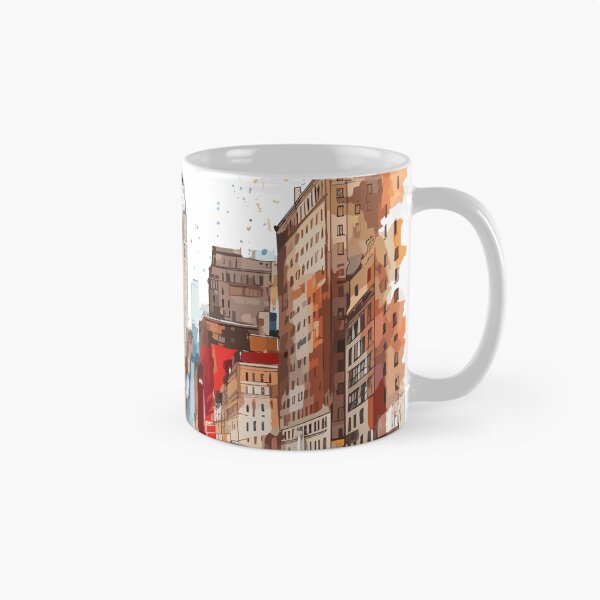 Item preview, Urban Pulse in Watercolor designed and sold by sagybp.