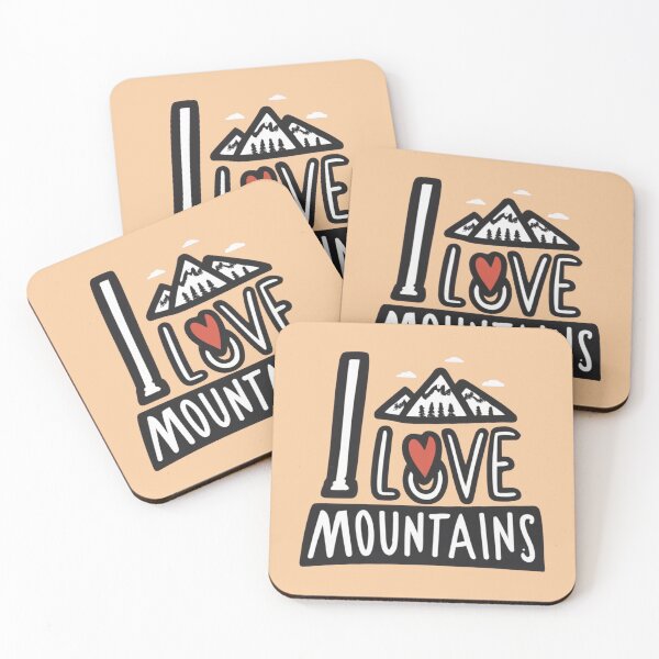 Item preview, I Love Mountains designed and sold by Tedos7.