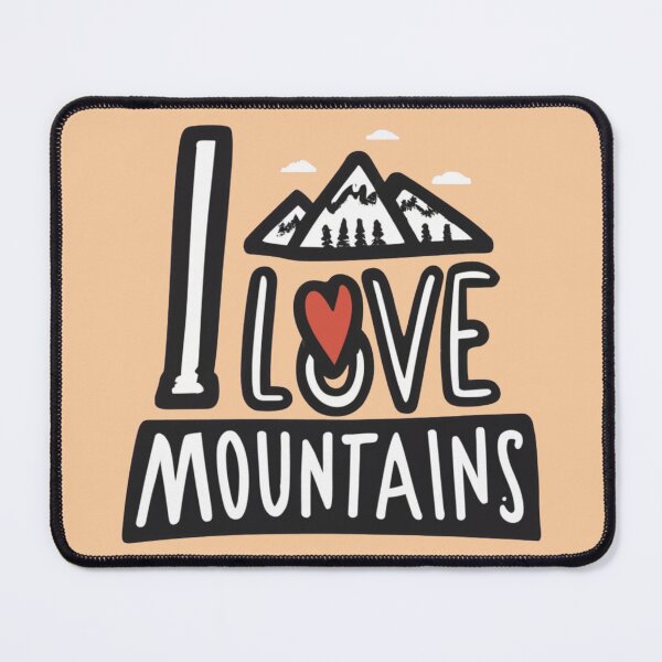 Item preview, I Love Mountains designed and sold by Tedos7.