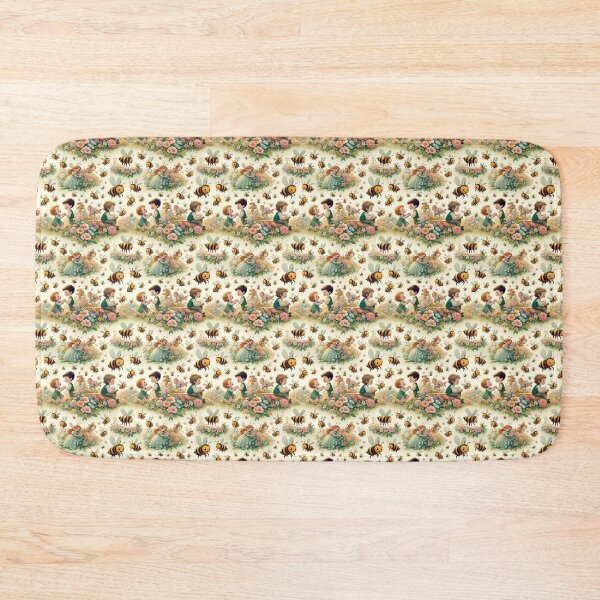 Item preview, Kids in the garden seamless pattern designed and sold by EchoArtstore.