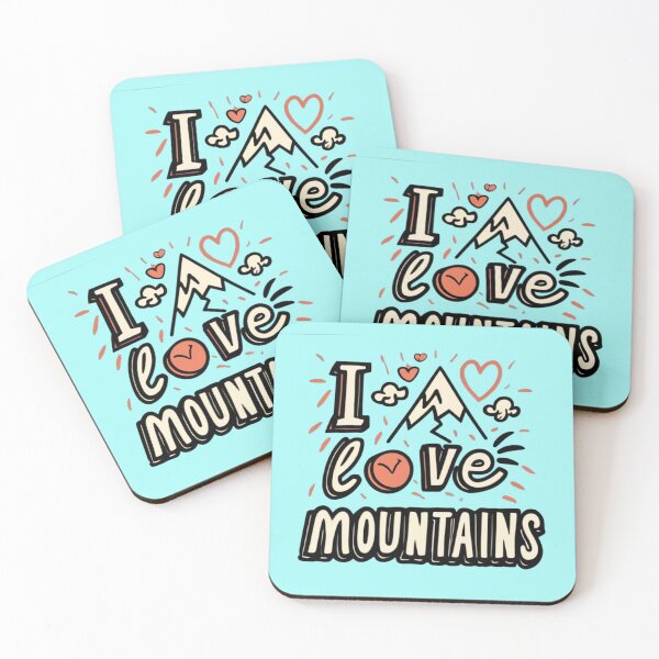 Item preview, I Love Mountains designed and sold by Tedos7.