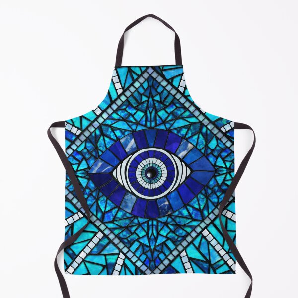 Item preview, Evil Eye Amulet Mosaic Art designed and sold by k9printart.