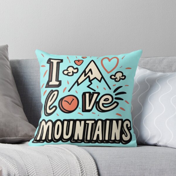 Item preview, I Love Mountains designed and sold by Tedos7.