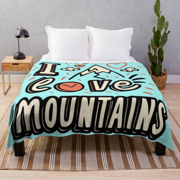 Item preview, I Love Mountains designed and sold by Tedos7.