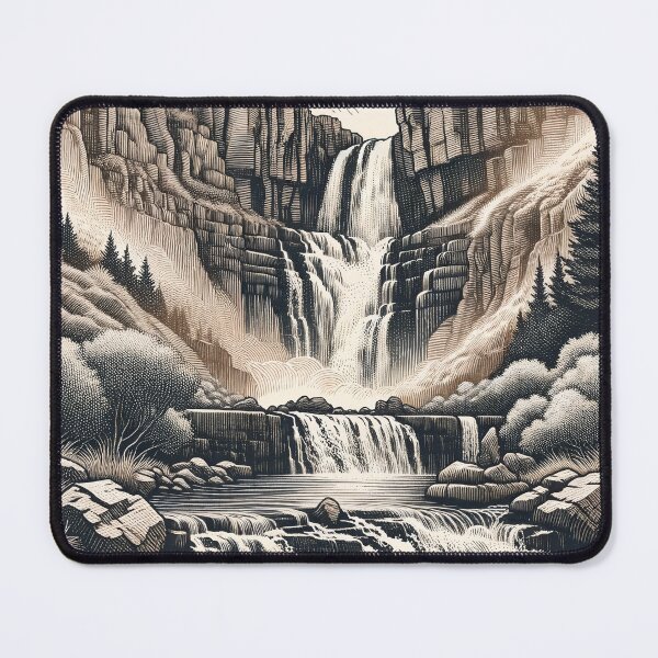 Item preview, Whispers of the Untouched Waterfall designed and sold by PictorialWhimsy.