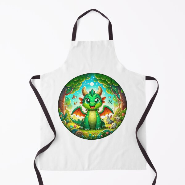 Item preview, The Joyful Dragon in the Enchanted Forest designed and sold by Juacua.